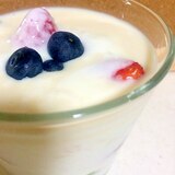 健腸☆豆乳フルーツヨーグルト